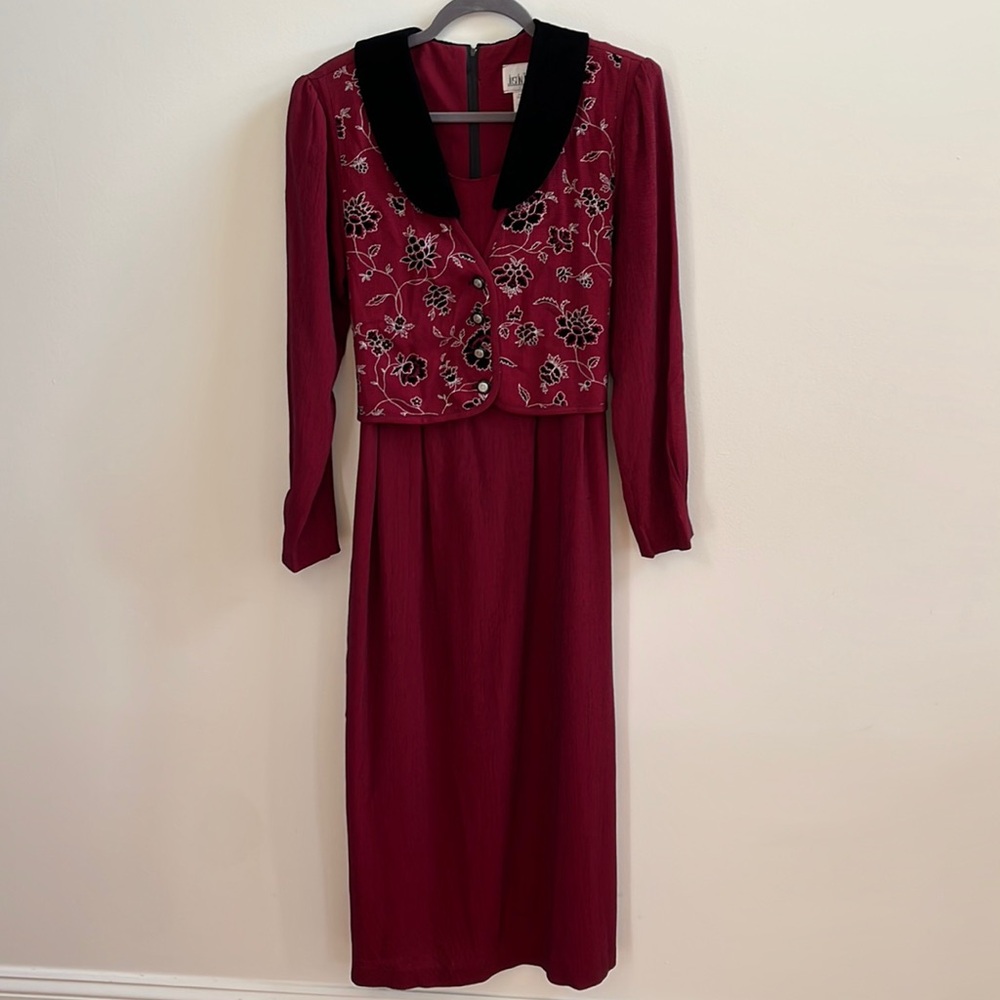 Womens Dress Size: 12 Vintage ‘90s Brand Just in Thyme Ltd Maxi Length
